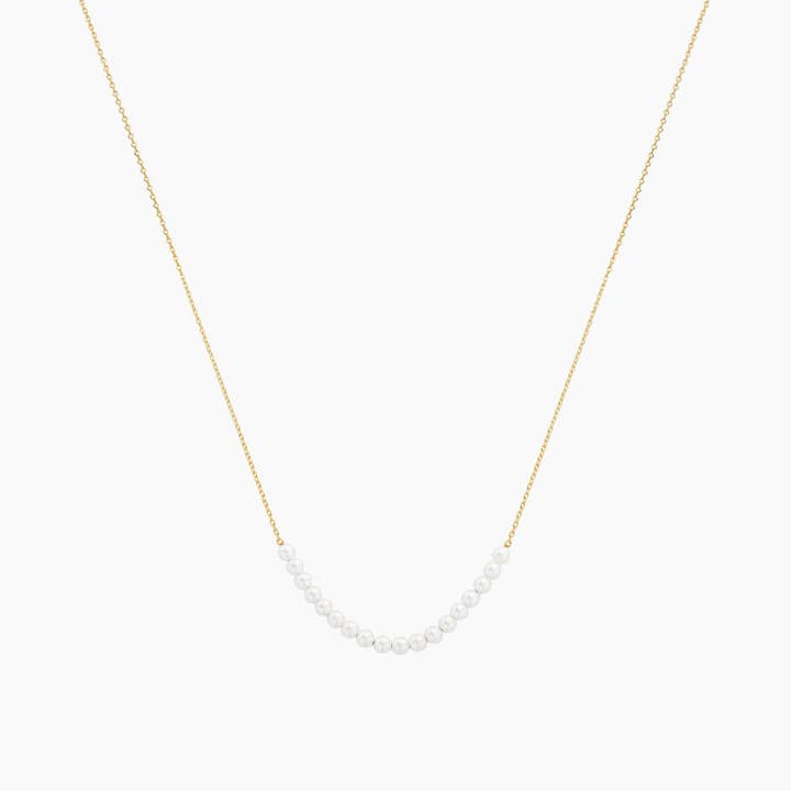 Rosalie Pearl Necklace for wholesale by Bearfruit Jewelry