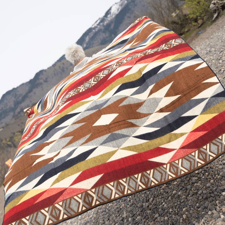 Tomás Blanket - Alpaca Wool Blend for wholesale by Red Thread & Co