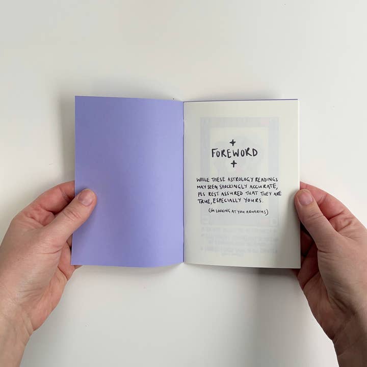 Ashlea Bechaz Illustration - Wholesale Arts & Entertainment Book - Zine - Horrible Horoscopes1