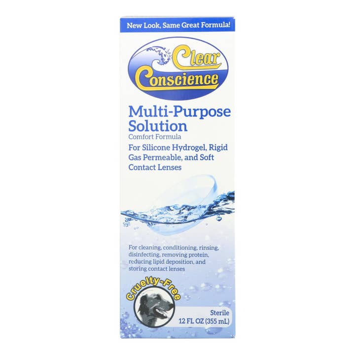 Ware Spark - Wholesale Eye Cream/Gel - Clear Conscience Multi Purpose Contact Lens Solution - 12 Oz