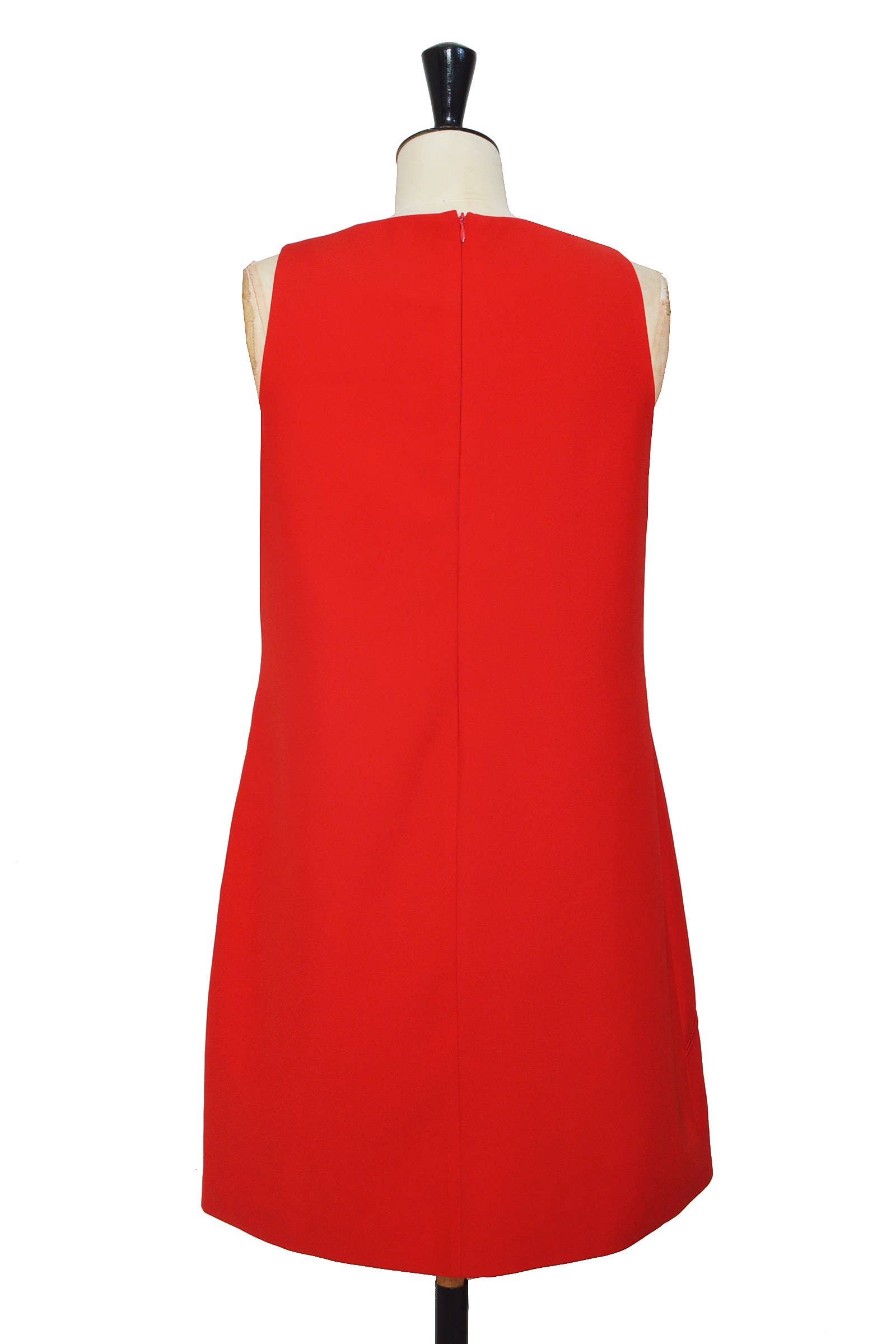 ELLI WHITE - Wholesale Dress - Women's - A-line dress with embossed flowers5