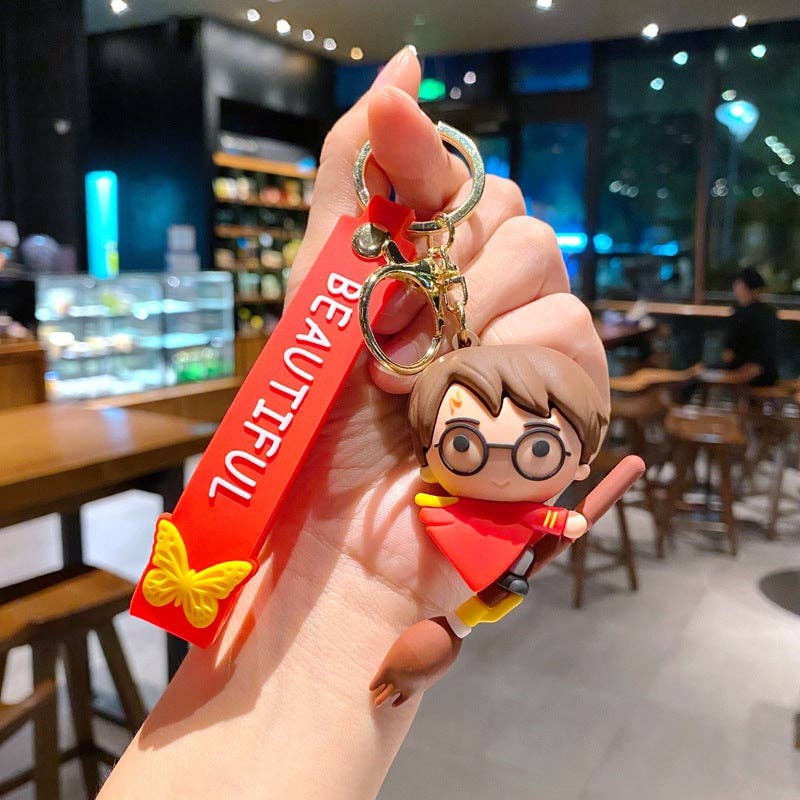 KiddieKickz - Venta al por mayor Llavero - Niños - Llavero suave de silicona con diseño caricaturesco creativo1