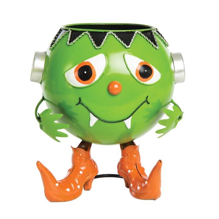 Halloween Frankenstein Candy Bowl for wholesale by C&F Home
