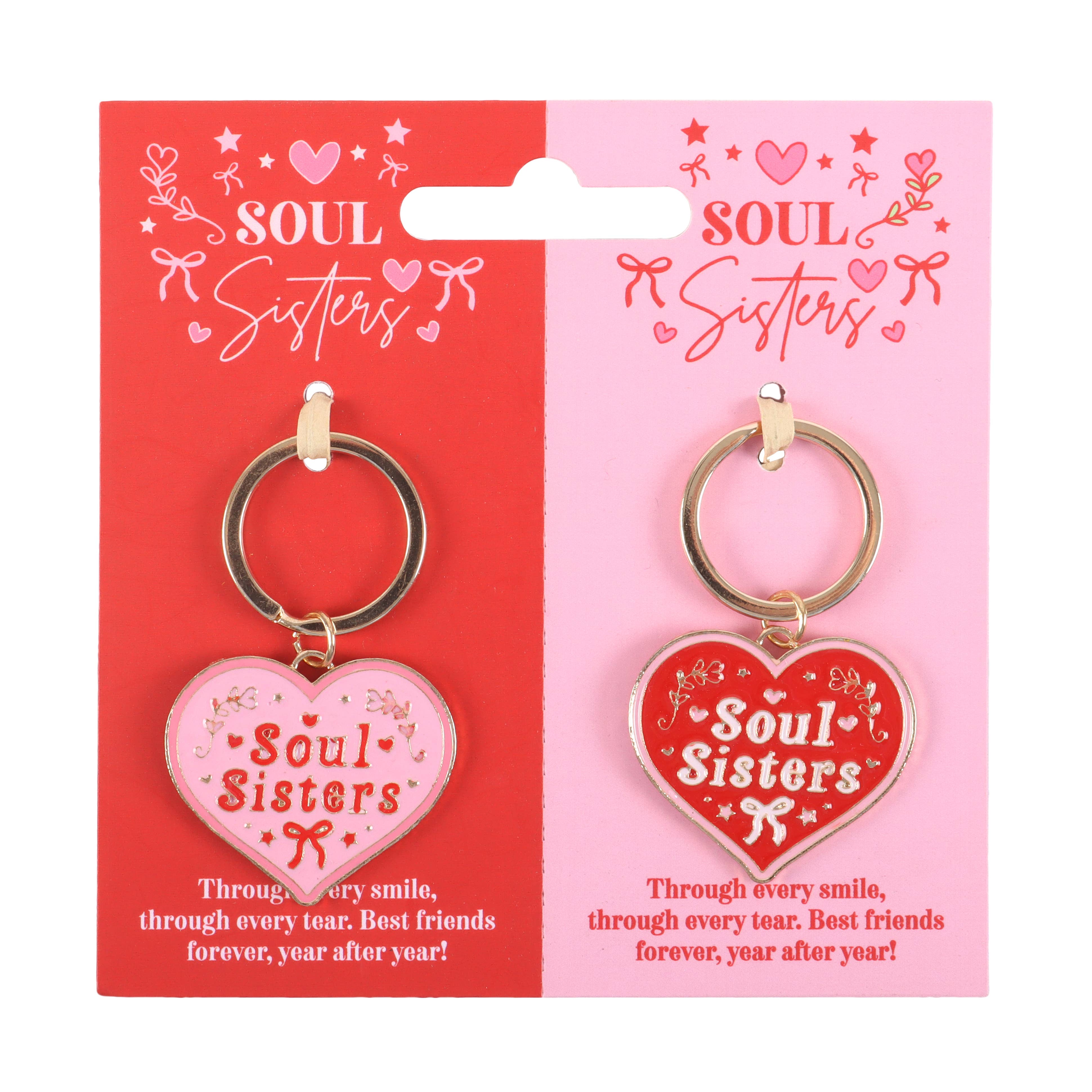 Nibble Distributors Ltd - Wholesale Keychain - Women's - Set Of Soul Sister Keyrings2