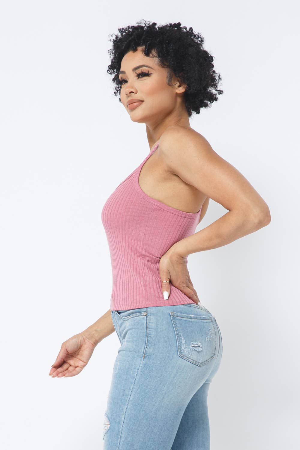 Julia by LoveJ - Wholesale Tank Top - Women's - Rib Racer Back Sleeveless Tank Tops21