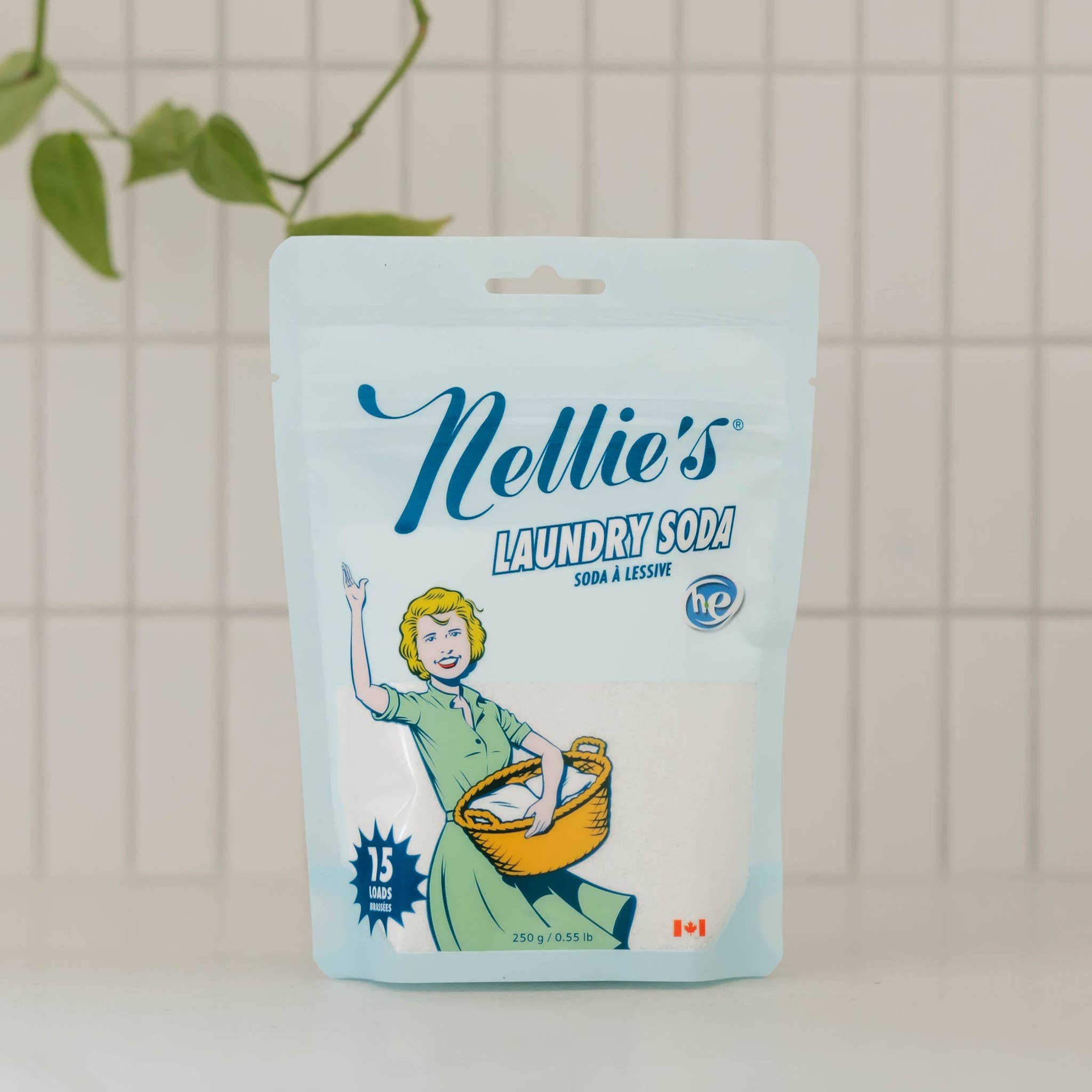Nellie's Clean - Vente Lessives en poudre/dosettes - Soda à lessive - Détergent en poudre - Pochette d'essai 15 lavages0
