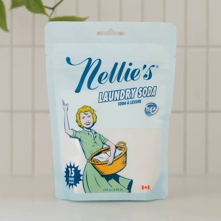 Laundry Soda 15 Load Trial Pouch for wholesale by Nellie's Clean
