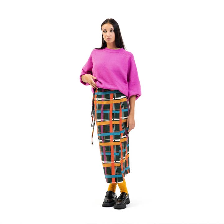 STUDIO ARDE - Wholesale Skirt - Women's - SCOTTISH skirt2