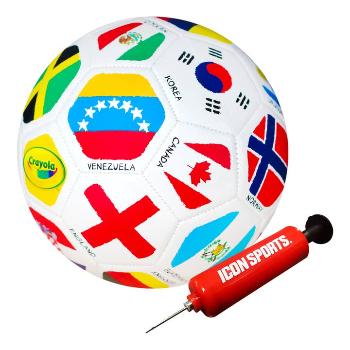 Crayola Soccer Ball CRAY70BL - International Explorer for wholesale by Icon Sports