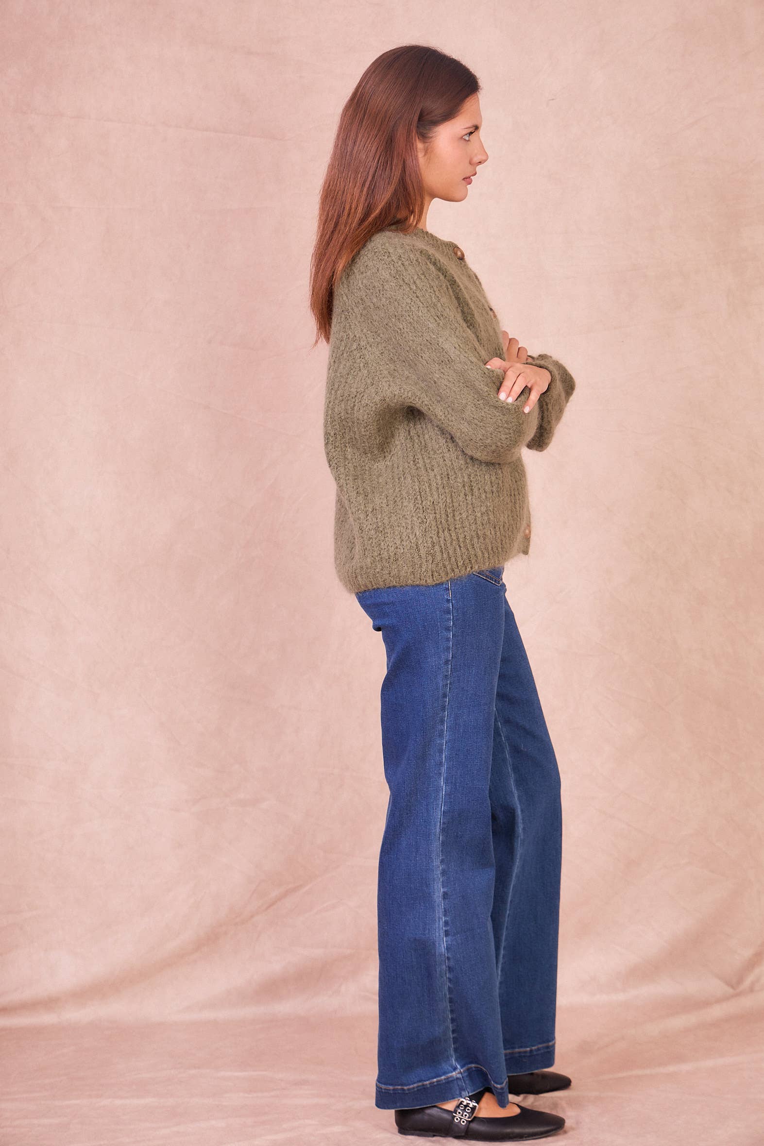 Calie Paris - Venta al por mayor Cárdigan - Mujer - Cárdigan de mohair con botones7