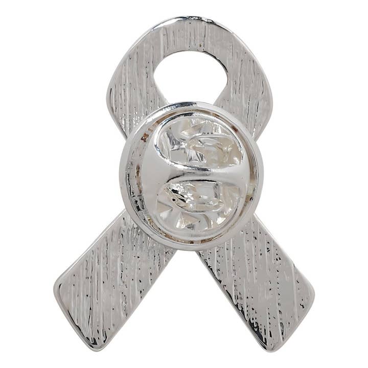 The Awareness Company - Wholesale Lapel Pin/Button - Bone Cancer Awareness Ribbon Pins