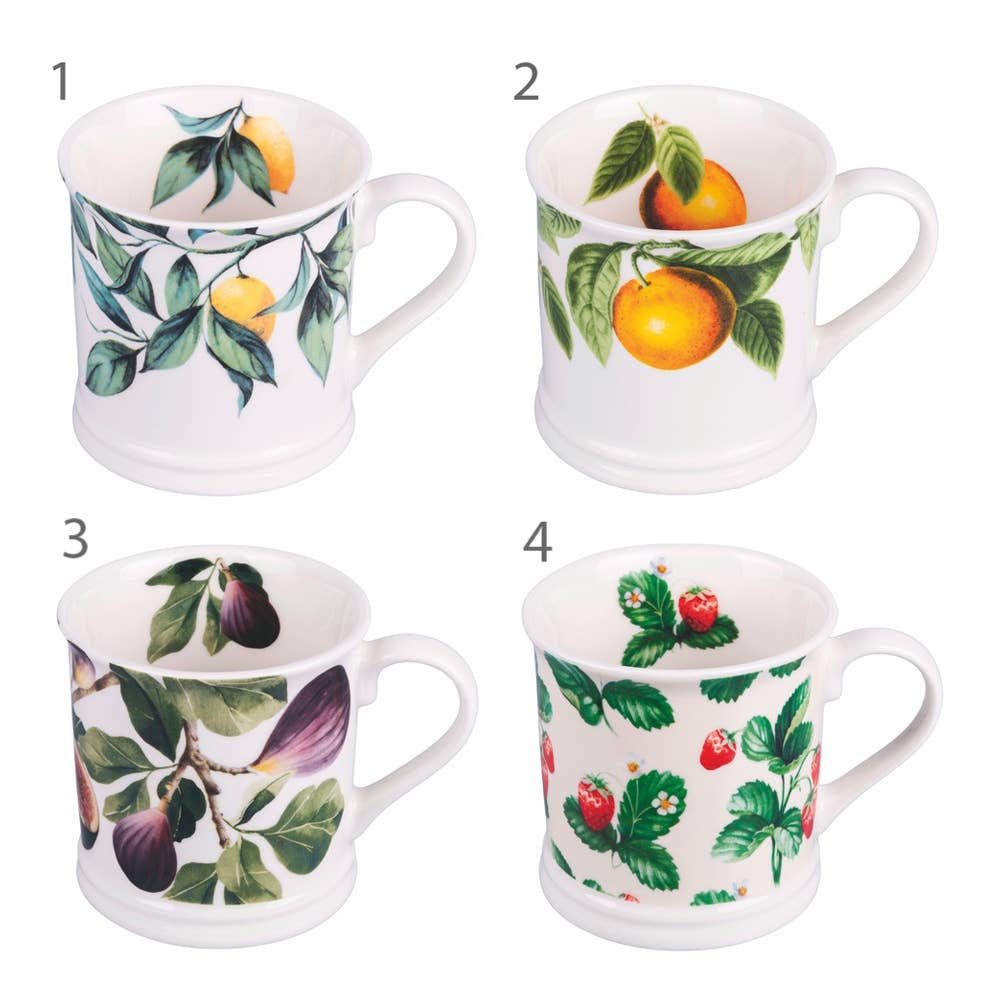 VdE Tivoli 1996 – wholesale Kaffe-/Tékopp – Fruit Life-mugg 4 olika motiv 430 ml1