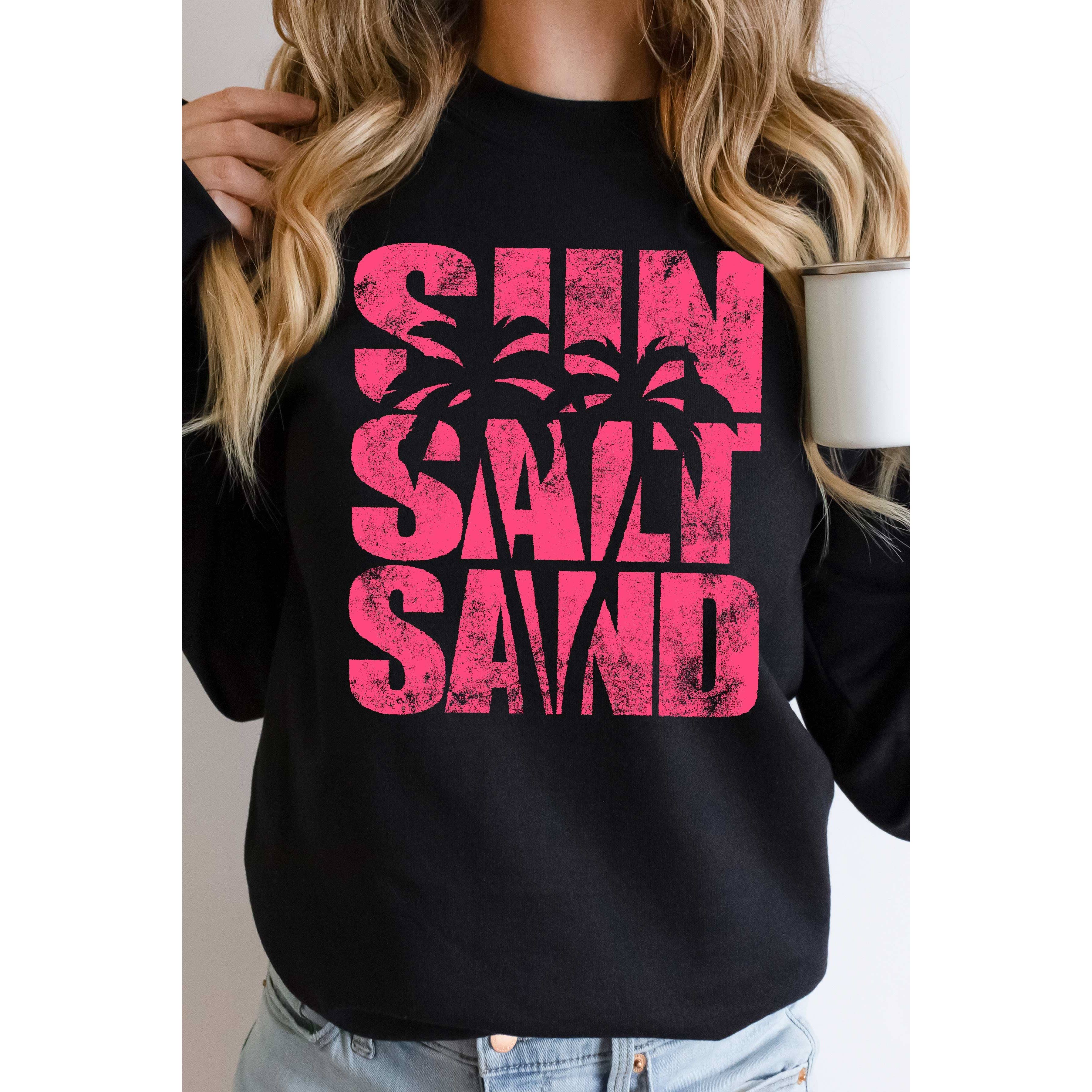 BLUME & CO. - Wholesale Graphic Sweatshirt - Women's - SUN SALT SAND Graphic Sweatshirt4