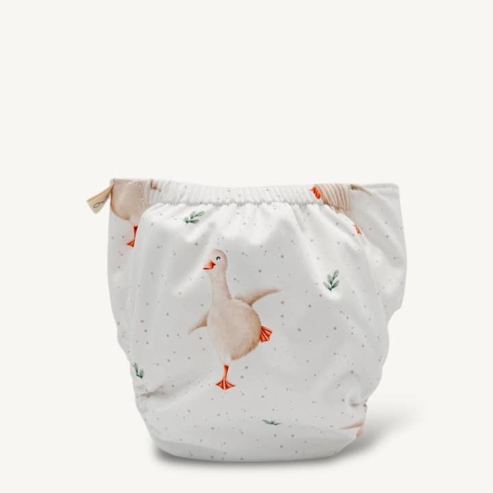 Newborn Wipeable Cover | Goose for wholesale by Mimi and Co