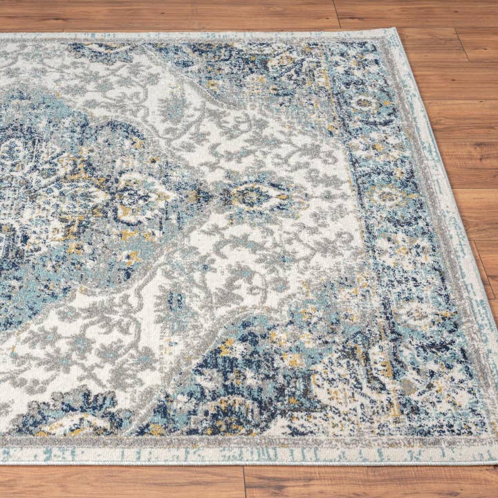 Luxe Weavers - Vente Tapis - Tapis à médaillon oriental Vintage 806121