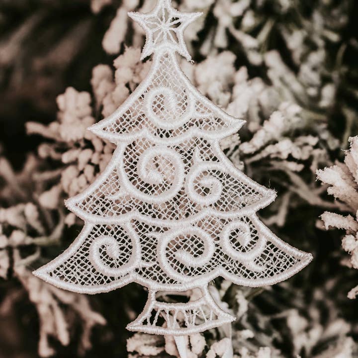 Sewing From The Hart - Wholesale Ornament - Lace Ornaments