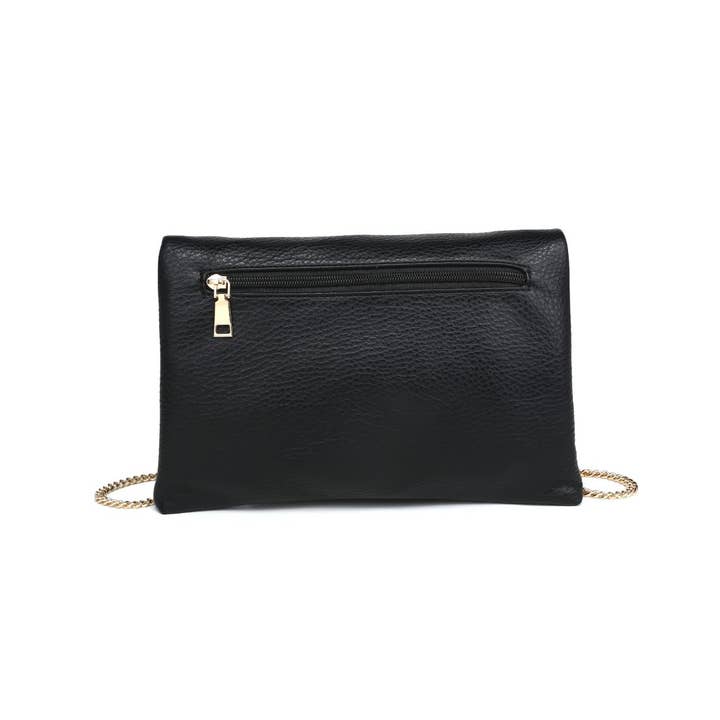 Black Luna Fold Crossbody for wholesale on Faire6
