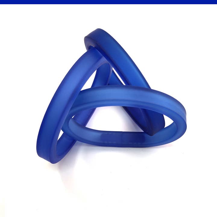 ALEX+SVET - Wholesale Bangle Bracelet - DRIM TRIO set of 3 hand-tinted rubber bracelets ESSENTIALS6