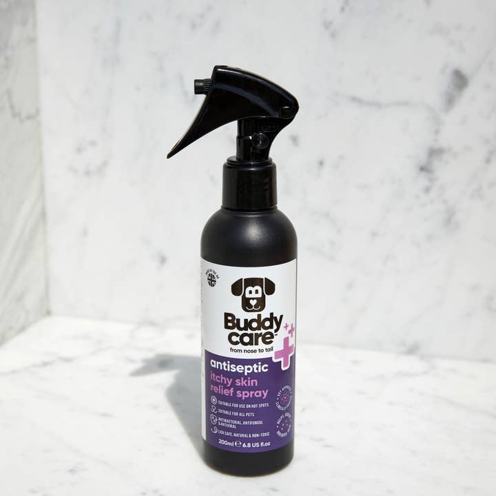 Buddycare - Wholesale Pet Spray - Dog - Pet Antiseptic Itchy Skin Relief Spray - 6.76 fl oz2