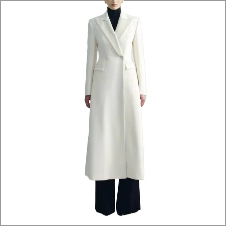 Old Money Office Coat for wholesale by Ana Malik LLC