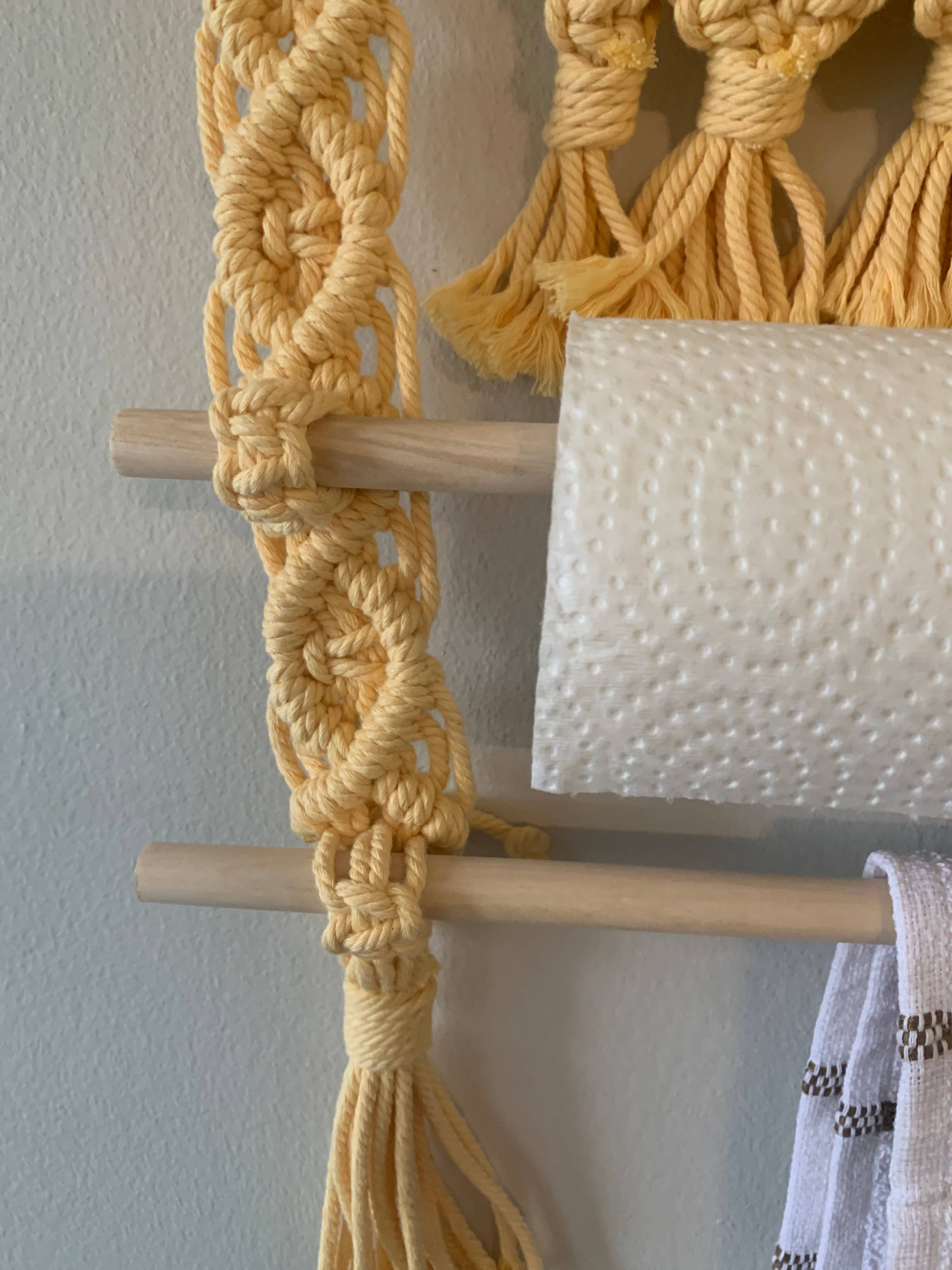 Organizer in macrame/portaoggetti da cucina/organizer/decorazione per la  casa all'ingrosso per il tuo negozio - Faire Italia