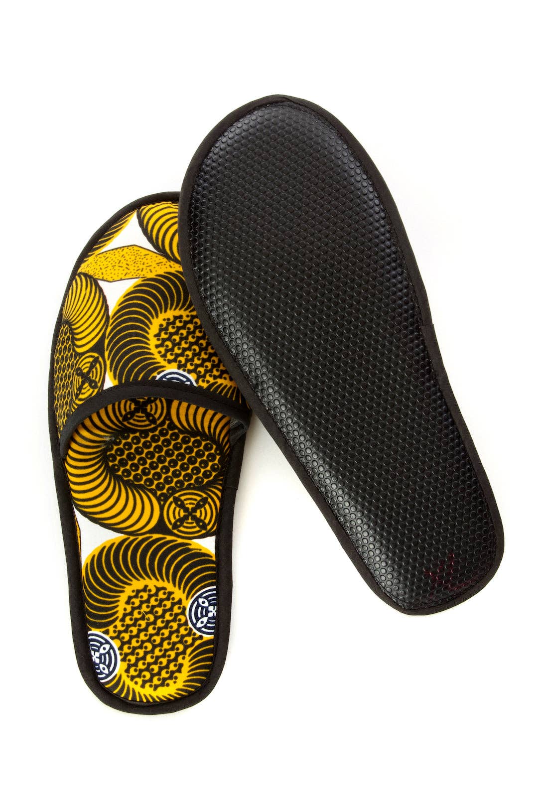 African Modern - Wholesale Slippers - Unisex - Large Assorted Ankara Cloth House Slippers from Ghana1