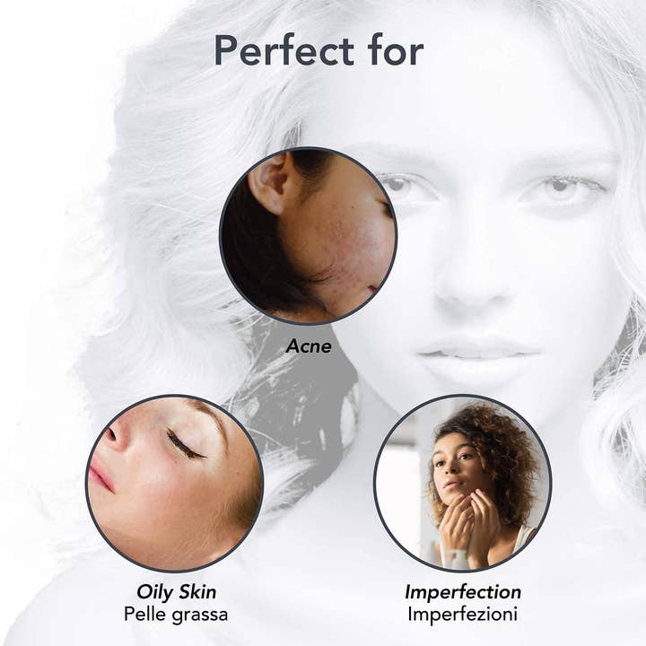 Q1 - Venta al por mayor Limpiadores faciales - Q-Acne Detersion - Limpiador de piel grasa que elimina el sebo y