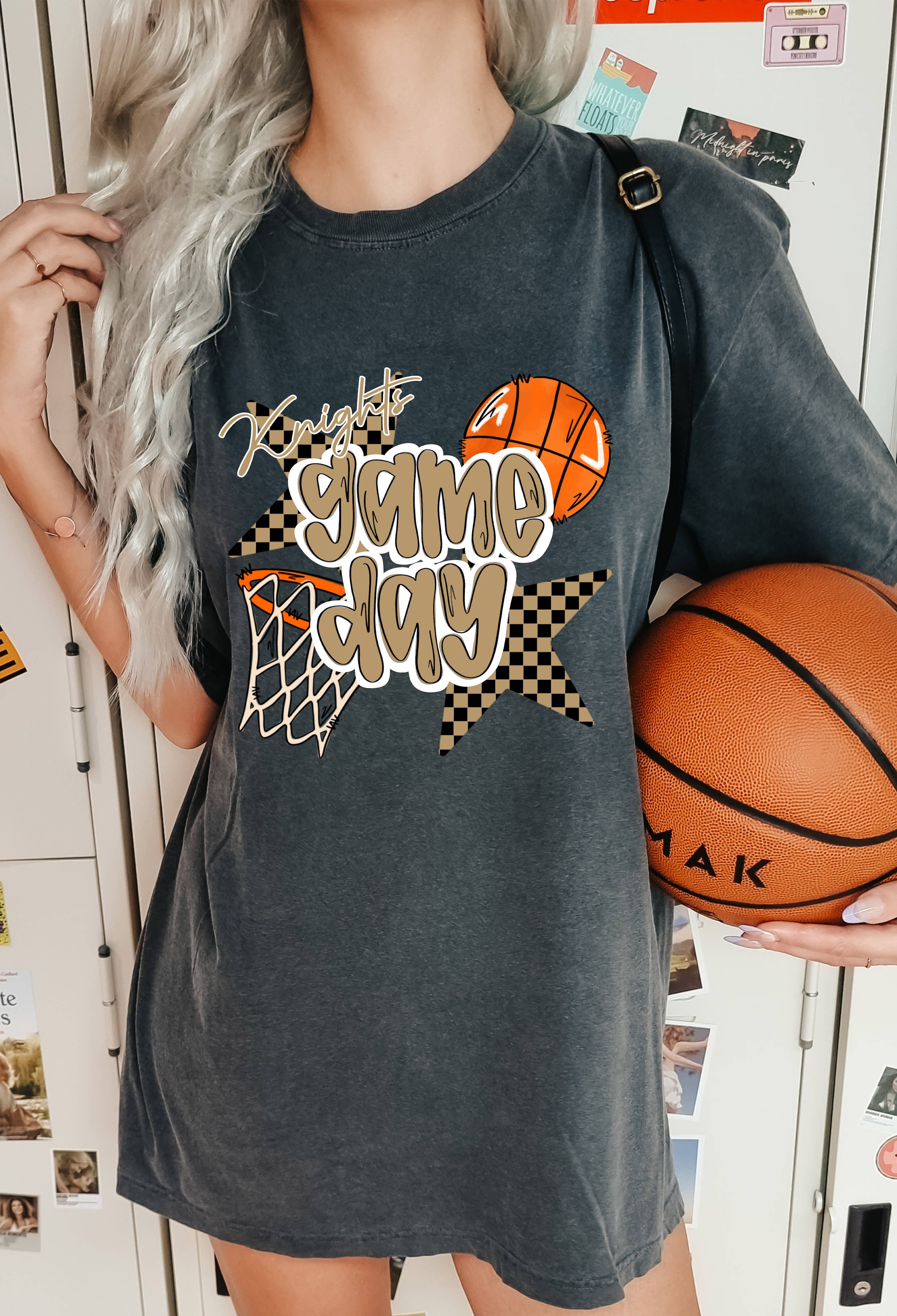 Spirit+Tribe - Wholesale T-Shirt (Graphic) - Women's - CUSTOM GAME DAY BASKETBALL1