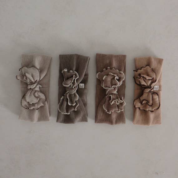 Diadema de algodón para bebés, color liso, linda diadema para para venta al por mayor de peekaboo