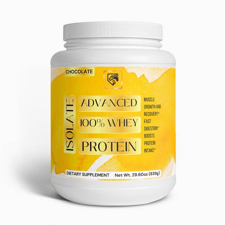 Advanced 100% Whey Protein Isolate (Chocolate) – 29.60 oz / 839 g for wholesale by theLifeSupps.com