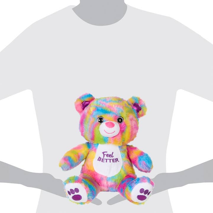 Kelli's - Wholesale Stuffed/Plush Toy - Kids & Baby - Tie-Dye Feel Better Bears5