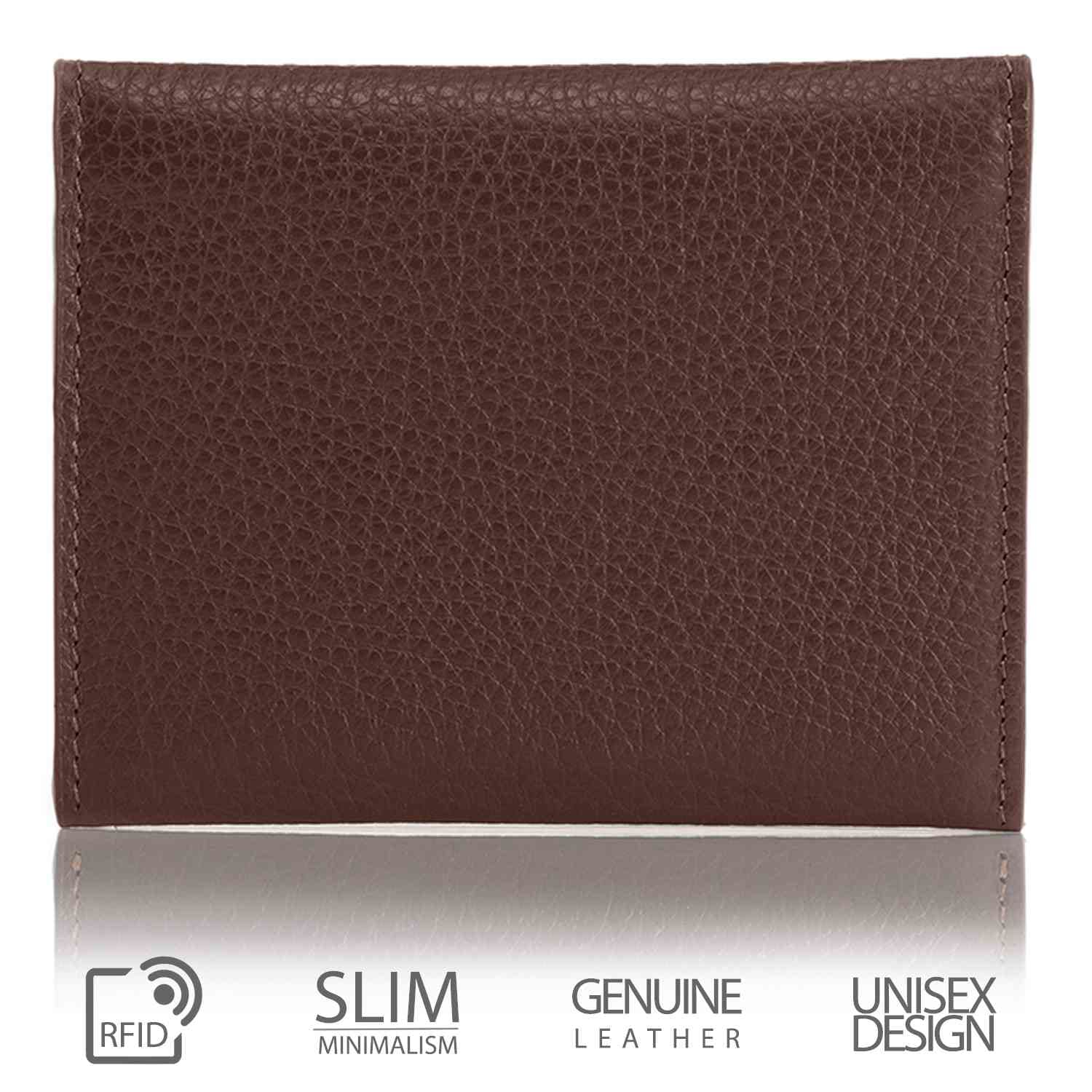 Londo - Wholesale Card Holder - Unisex - Otto Angelino Top Grain Leather Credit Card Holder and Travel Wallet Envelope with Magnetic Clasp, Credit Card Holder with Multiple Slots7