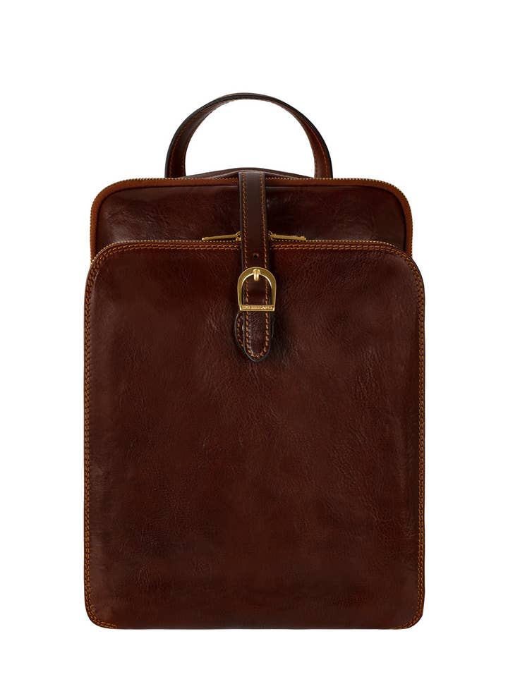 Sac à dos convertible en cuir pour femmes - Clarissa pour la vente par Time Resistance