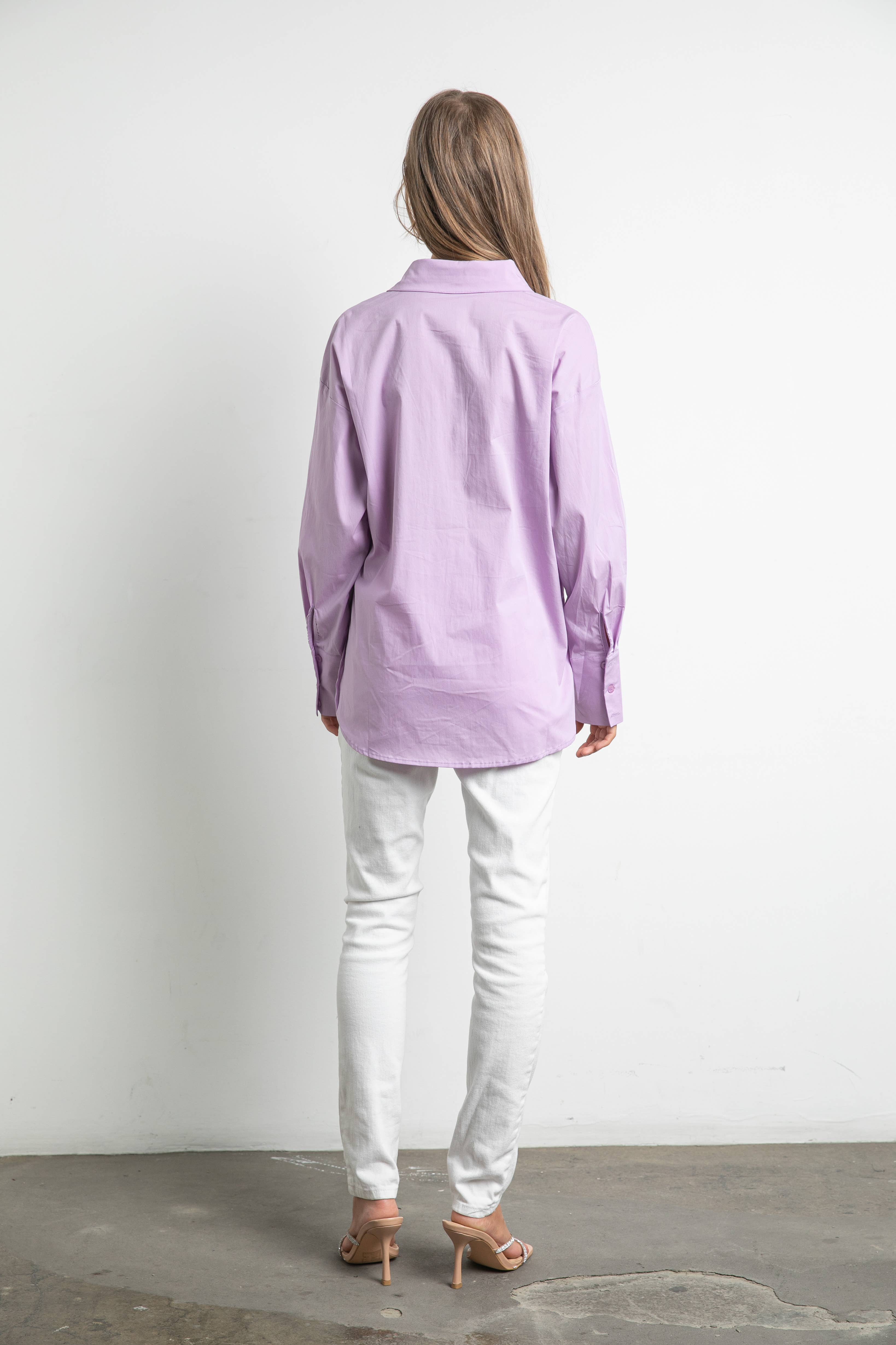 KIWI - Wholesale Button Down Shirt - Women's - IT2464 Top3