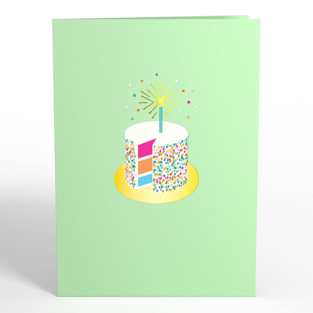 Lovepop Cards - Wholesale Birthday Card - Sprinkles Birthday Cake Pop-up Card, 5x7" Birthday Cards3
