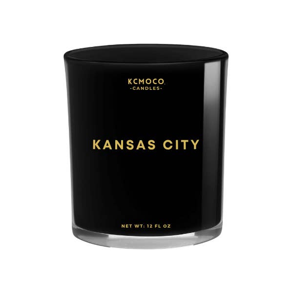 BOUGIE KANSAS CITY - GRAND POT NOIR pour la vente par KCMOCO. Candles