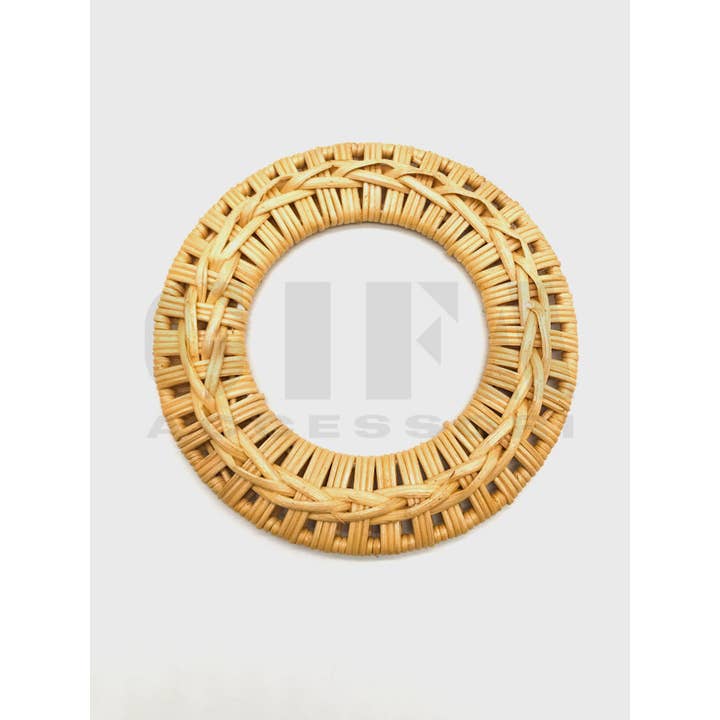 Gifa Accessori - Wholesale Purse/Bag Accessory - Women's - Wicker handles 8.5 cm art 09562