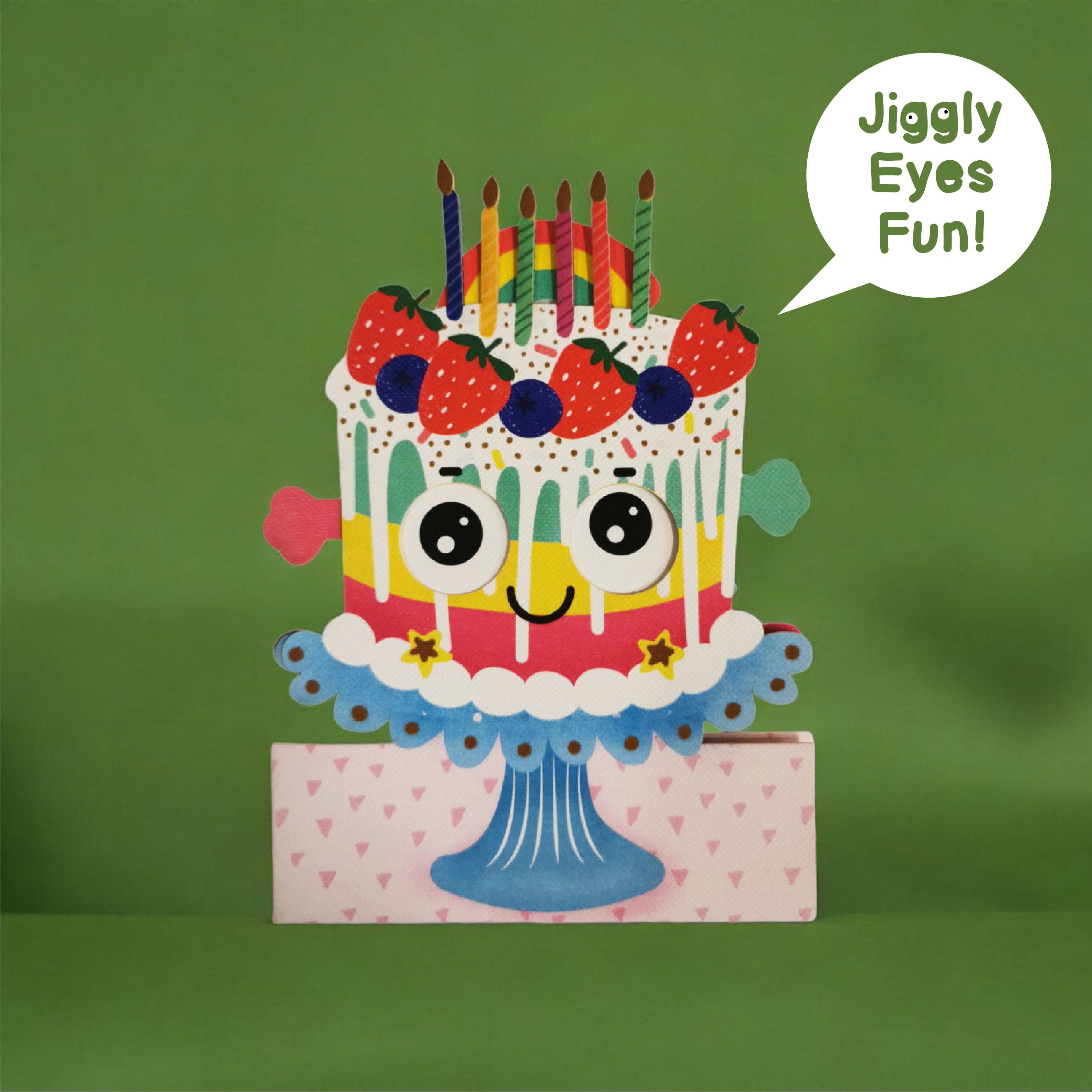 Alljoy Design - Wholesale Birthday Card - WB001-CAKE2