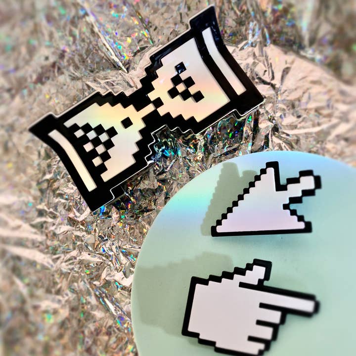 Peach Beast - Wholesale Hair Clip - Women's - Y2K Cursor Hair Clip Set3