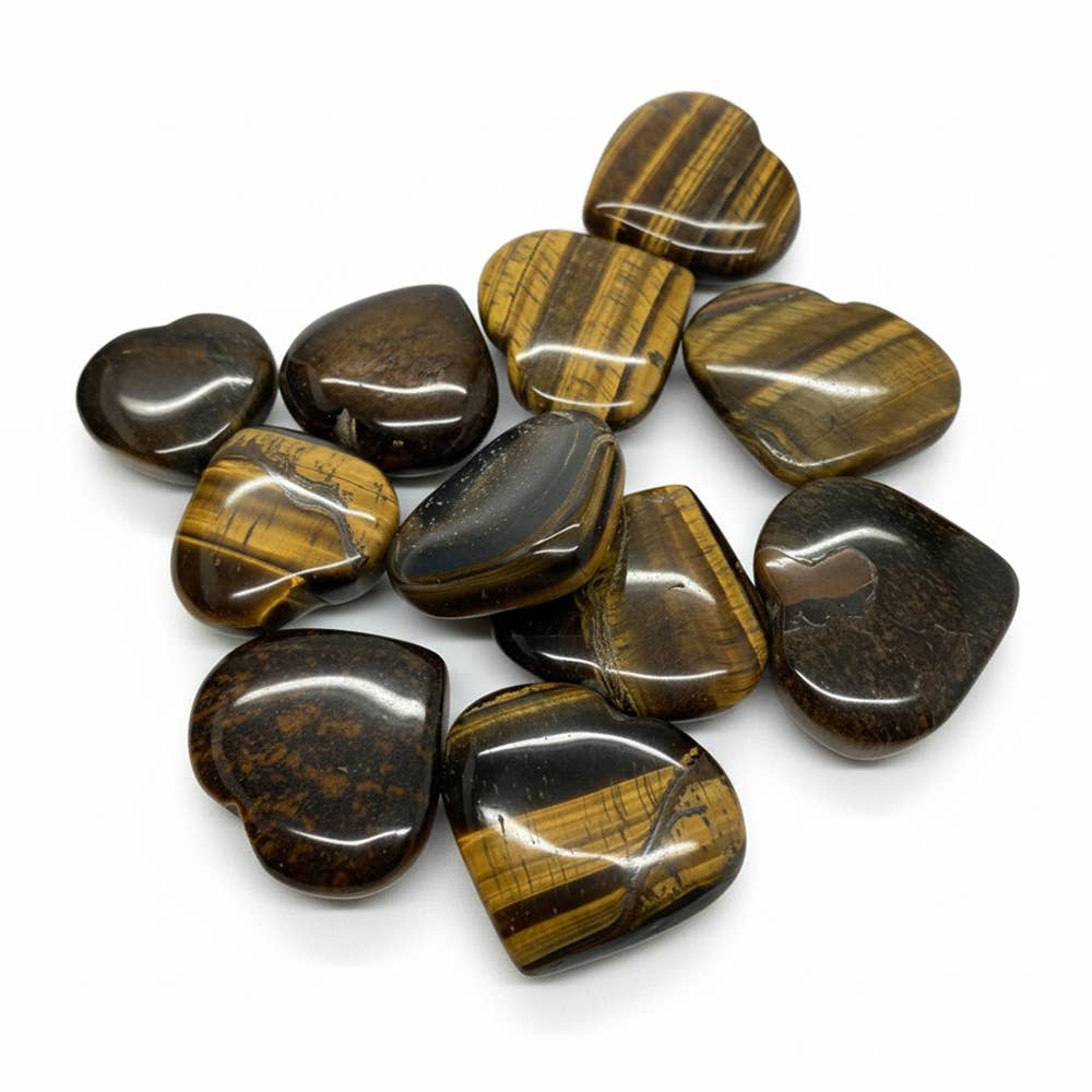 VIE – Großhandel Spiritueller Stein/Kristall – Kleines Kristallherz, 3 cm8