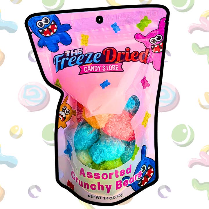 Freeze Dried Gummi Bears for wholesale by The Freeze Dried Candy Store
