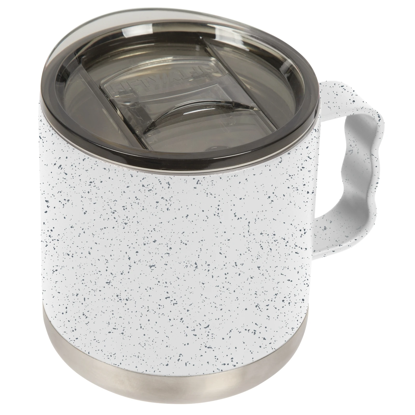 FIFTY/FIFTY – copos e garrafas térmicas por atacado – Caneca de acampamento isolada a vácuo de parede dupla de 15 oz com tampa deslizante10