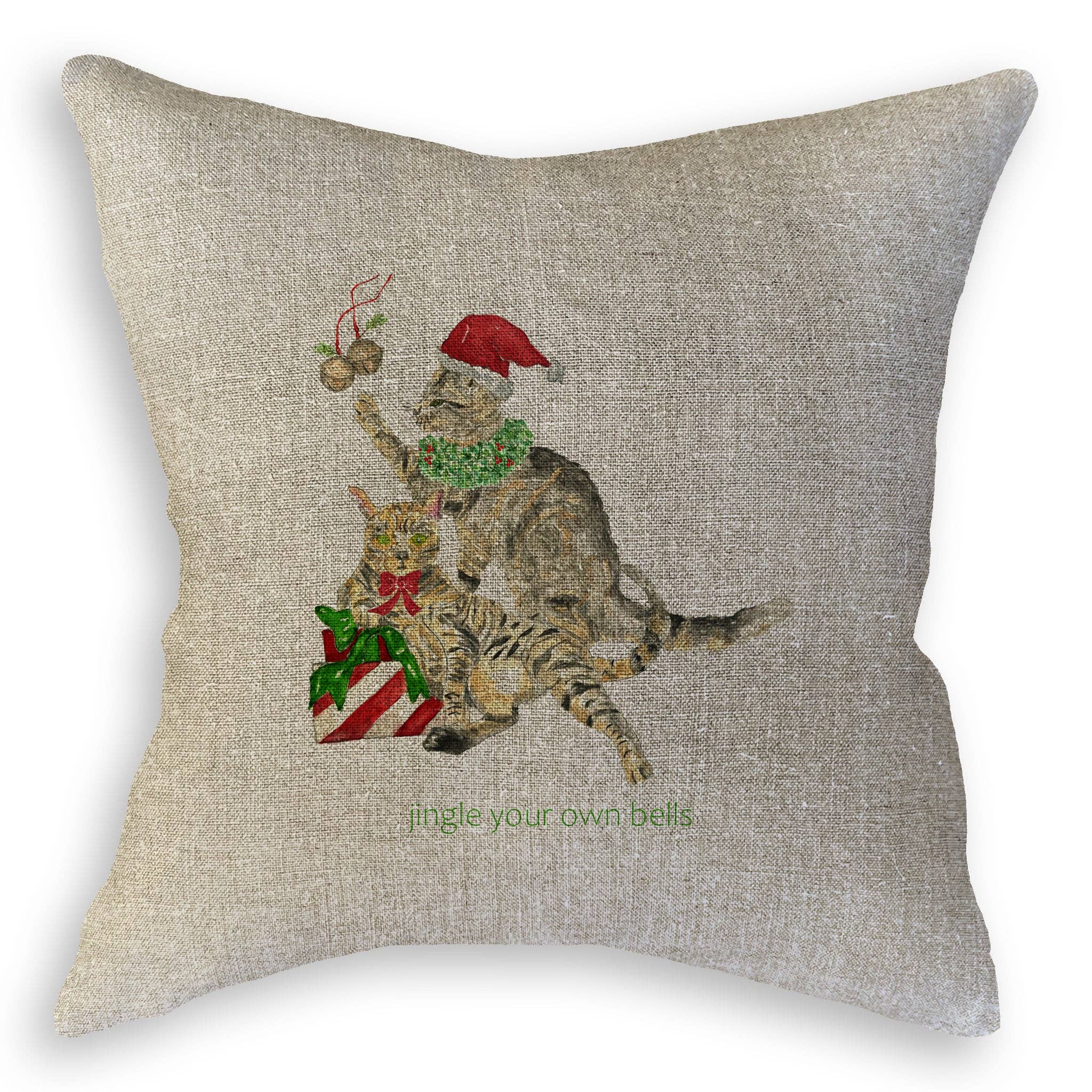 French Graffiti - Venta al por mayor Paños de cocina - Gatos Jingle Bells10