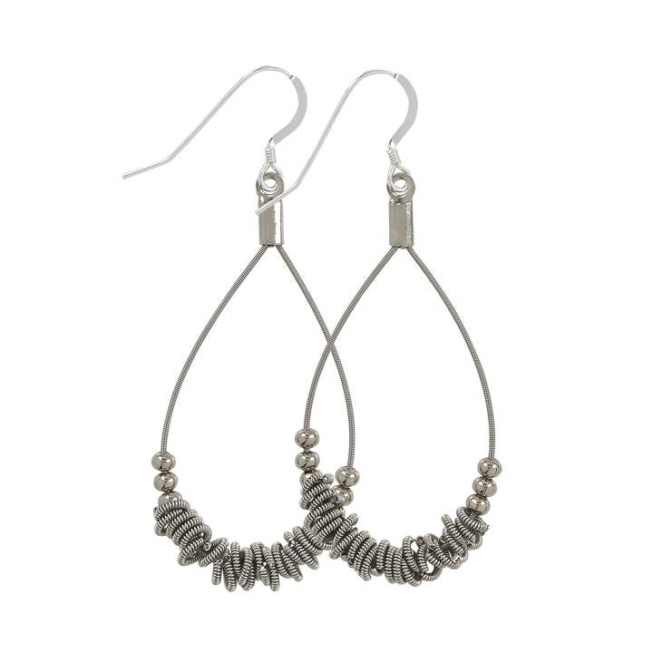 Staccato Teardrop Earrings for wholesale by High Strung Studios