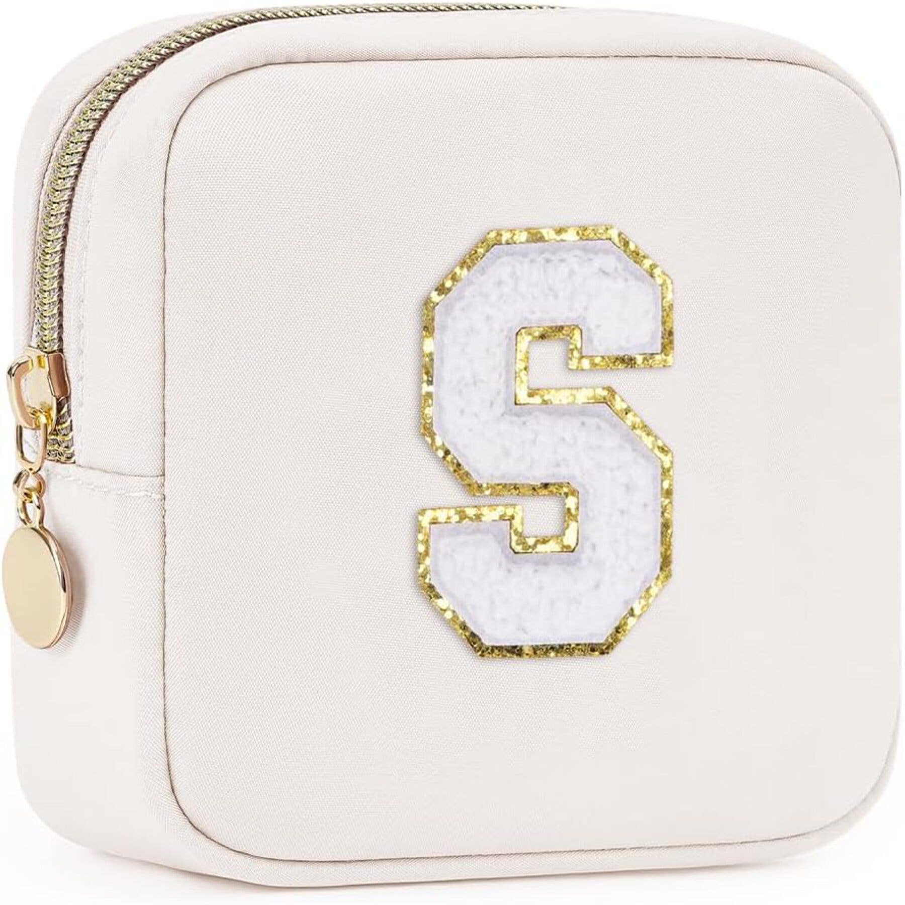 wandf – Großhandel Schmink-/Kosmetiktasche – Personalisierte Monogramm-Tasche Mini Initialen Schminktasche55