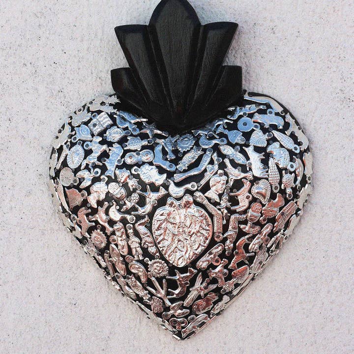 P.I. Project France - Wholesale Wall Accent - Sacred heart ex-voto - Mexican votive offering1