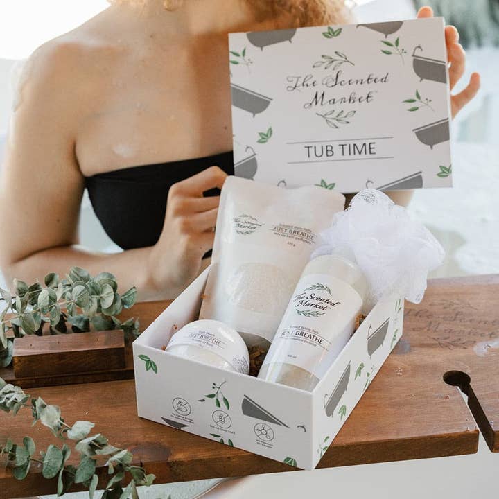 TUB TIME Box for wholesale by The Scented Market