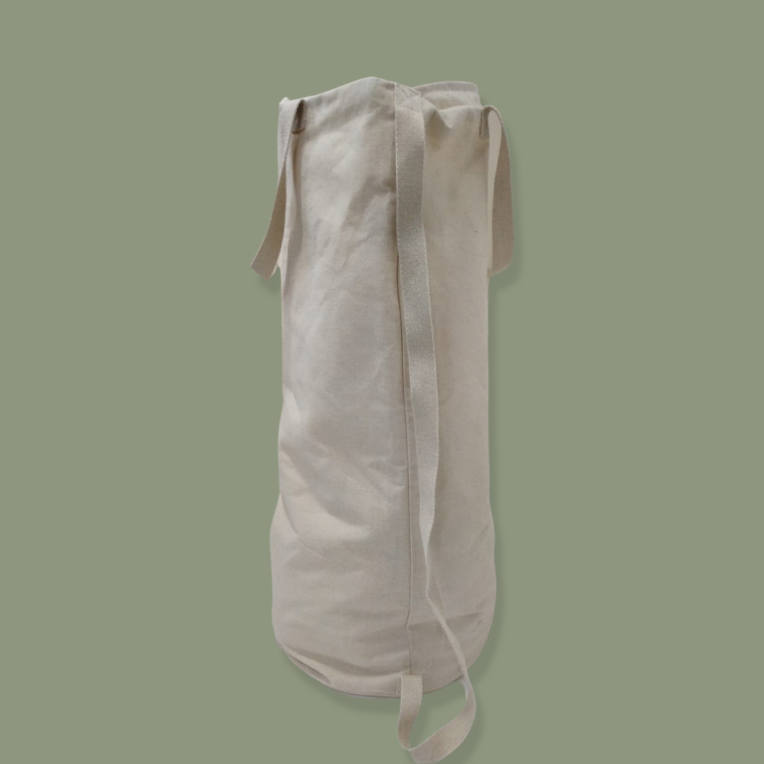 Modern Burlap - Wholesale Laundry Bag - Cotton Canvas Laundry Bag With Shoulder Strap - Alphabet23