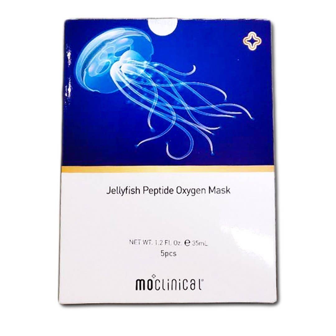 eGlobal Beaute - Venta al por mayor Mascarilla - Mascarilla de oxígeno con péptidos de medusa MO Clinical (5 piezas)1