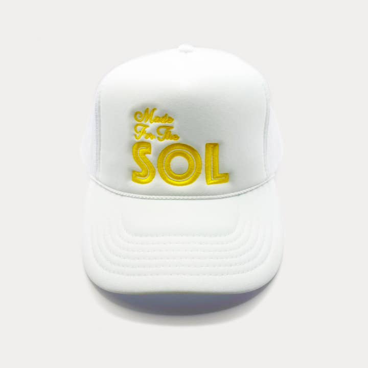 Fremstillet til SOL- COLOR STAR BURST Broderet Hat for engroshandel hos Moliko LLC.